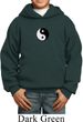 Kids Yoga Hoodie Yin Yang Patch Small Print Hoody