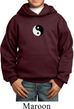 Kids Yoga Hoodie Yin Yang Patch Small Print Hoody
