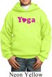 Kids Yoga Hoodie Yoga Heart Neon Hoody