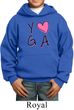 Kids Yoga Hoodie Yoga Love Hoody
