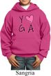 Kids Yoga Hoodie Yoga Love Hoody