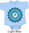 Kids Yoga Romper Blue Vishuddha Onesie
