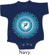 Kids Yoga Romper Blue Vishuddha Onesie