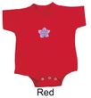 Kids Yoga Romper Layered Flower Patch Onesie