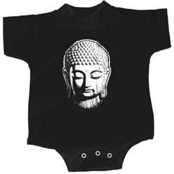 Kids Yoga Romper Little Buddha Head Onesie