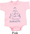 Kids Yoga Romper Namaste Lotus Pose Onesie
