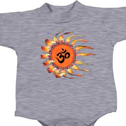 Kids Yoga Romper Ohm Sun Onesie