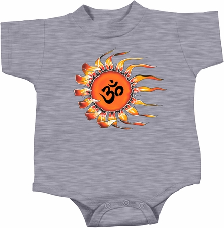 Kids Yoga Romper Ohm Sun Onesie