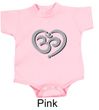 Kids Yoga Romper OM Heart Small Print Onesie