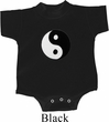 Kids Yoga Romper Yin Yang Patch Small Print Onesie