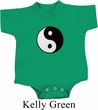 Kids Yoga Romper Yin Yang Patch Small Print Onesie