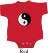 Kids Yoga Romper Yin Yang Patch Small Print Onesie
