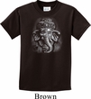 Kids Yoga Shirt 3D Ganesha Darks Tee T-Shirt