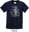 Kids Yoga Shirt 3D Ganesha Darks Tee T-Shirt