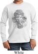 Kids Yoga Shirt 3D Ganesha Lights Long Sleeve Tee T-Shirt