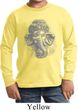 Kids Yoga Shirt 3D Ganesha Lights Long Sleeve Tee T-Shirt