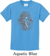 Kids Yoga Shirt 3D Ganesha Lights Tee T-Shirt