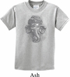 Kids Yoga Shirt 3D Ganesha Lights Tee T-Shirt