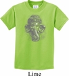 Kids Yoga Shirt 3D Ganesha Lights Tee T-Shirt