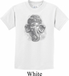 Kids Yoga Shirt 3D Ganesha Lights Tee T-Shirt