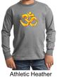 Kids Yoga Shirt 3D OM Long Sleeve
