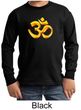 Kids Yoga Shirt 3D OM Long Sleeve
