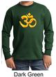 Kids Yoga Shirt 3D OM Long Sleeve