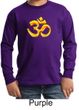 Kids Yoga Shirt 3D OM Long Sleeve
