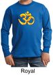 Kids Yoga Shirt 3D OM Long Sleeve