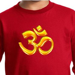Kids Yoga Shirt 3D OM Long Sleeve
