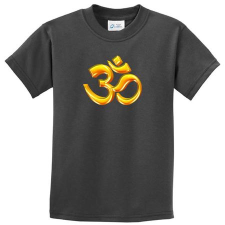 Kids Yoga Shirt 3D OM Tee T-Shirt
