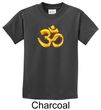 Kids Yoga Shirt 3D OM Tee T-Shirt
