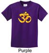 Kids Yoga Shirt 3D OM Tee T-Shirt