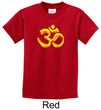 Kids Yoga Shirt 3D OM Tee T-Shirt