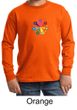 Kids Yoga Shirt 7 Chakra Circle Long Sleeve Tee T-Shirt