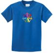 Kids Yoga Shirt 7 Chakra Circle Tee T-Shirt