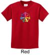Kids Yoga Shirt 7 Chakra Circle Tee T-Shirt