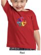 Kids Yoga Shirt 7 Chakra Circle Toddler Tee T-Shirt