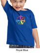Kids Yoga Shirt 7 Chakra Circle Toddler Tee T-Shirt