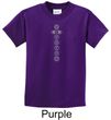Kids Yoga Shirt 7 Chakras Meditation Youth T-shirt