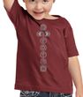 Kids Yoga Shirt 7 Chakras Meditation Youth Toddler T-shirt