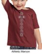 Kids Yoga Shirt 7 Chakras Meditation Youth Toddler T-shirt