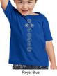 Kids Yoga Shirt 7 Chakras Meditation Youth Toddler T-shirt