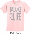 Kids Yoga Shirt Balance Your Life Tee T-Shirt