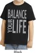 Kids Yoga Shirt Balance Your Life Toddler Tee T-Shirt