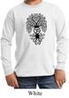 Kids Yoga Shirt Black Bodhi Tree Long Sleeve Tee T-Shirt