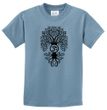 Kids Yoga Shirt Black Bodhi Tree Tee T-Shirt