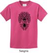 Kids Yoga Shirt Black Bodhi Tree Tee T-Shirt