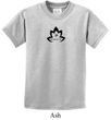 Kids Yoga Shirt Black Namaste Lotus Tee T-Shirt
