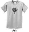 Kids Yoga Shirt Black Tree of Life Youth Tee T-Shirt
